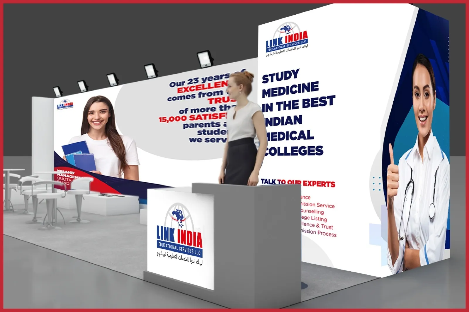 Signages and exhibition display service image